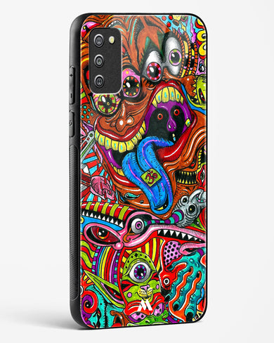 Psychedelic Monster Art Glass Case Phone Cover (Samsung)