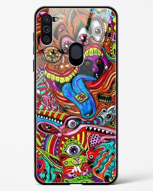 Psychedelic Monster Art Glass Case Phone Cover (Samsung)
