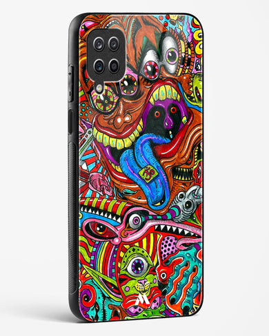 Psychedelic Monster Art Glass Case Phone Cover-(Samsung)