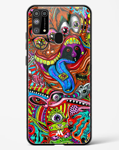 Psychedelic Monster Art Glass Case Phone Cover-(Samsung)