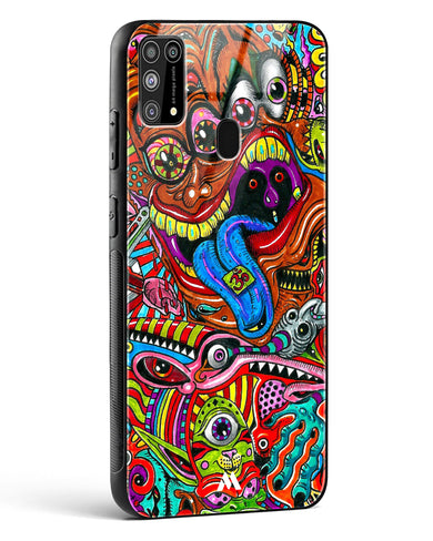 Psychedelic Monster Art Glass Case Phone Cover-(Samsung)