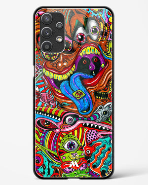 Psychedelic Monster Art Glass Case Phone Cover-(Samsung)