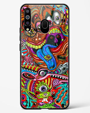 Psychedelic Monster Art Glass Case Phone Cover-(Samsung)