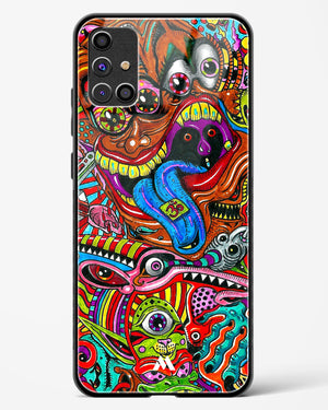 Psychedelic Monster Art Glass Case Phone Cover-(Samsung)