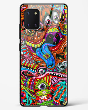 Psychedelic Monster Art Glass Case Phone Cover-(Samsung)