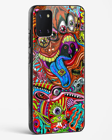 Psychedelic Monster Art Glass Case Phone Cover-(Samsung)