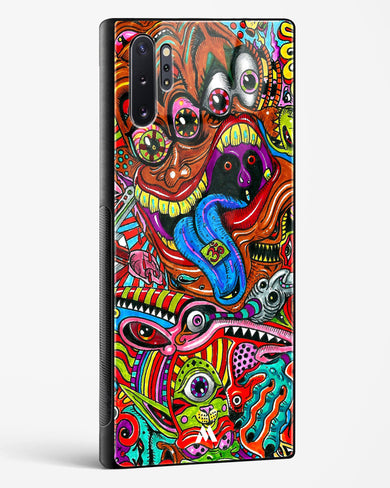 Psychedelic Monster Art Glass Case Phone Cover-(Samsung)