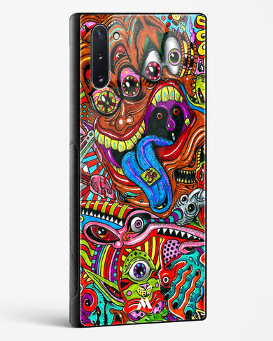 Psychedelic Monster Art Glass Case Phone Cover-(Samsung)