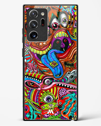 Psychedelic Monster Art Glass Case Phone Cover-(Samsung)