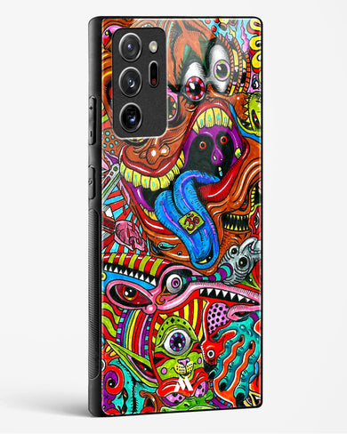 Psychedelic Monster Art Glass Case Phone Cover-(Samsung)