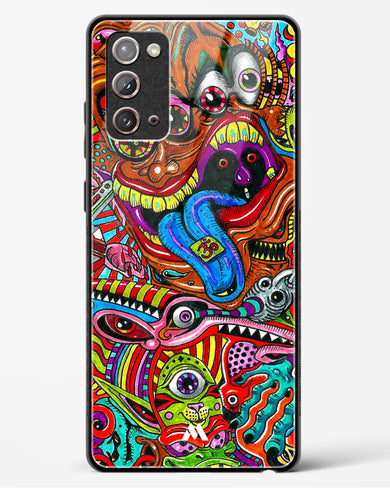 Psychedelic Monster Art Glass Case Phone Cover-(Samsung)