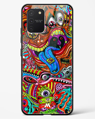 Psychedelic Monster Art Glass Case Phone Cover-(Samsung)