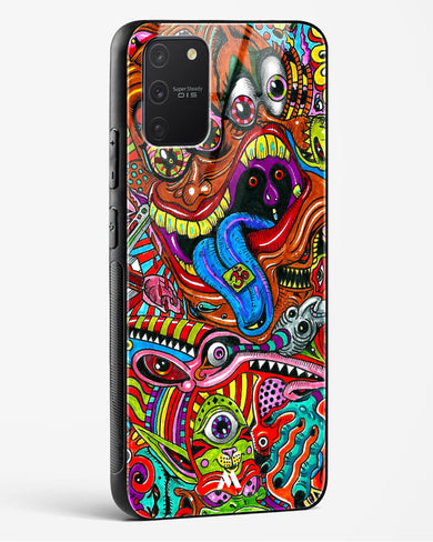 Psychedelic Monster Art Glass Case Phone Cover-(Samsung)