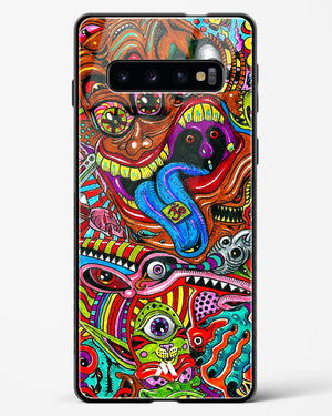 Psychedelic Monster Art Glass Case Phone Cover (Samsung)