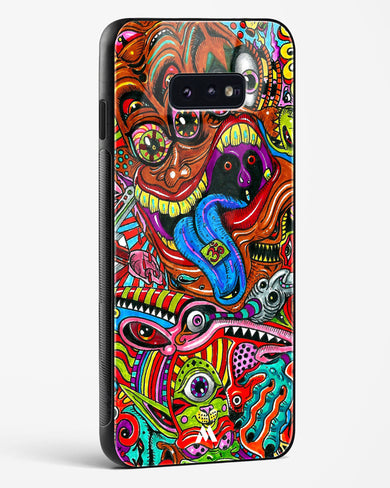 Psychedelic Monster Art Glass Case Phone Cover-(Samsung)