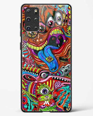 Psychedelic Monster Art Glass Case Phone Cover-(Samsung)