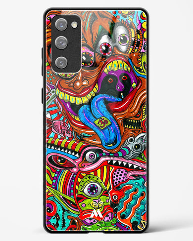 Psychedelic Monster Art Glass Case Phone Cover-(Samsung)