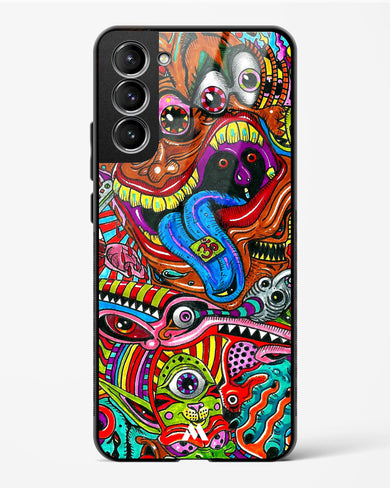 Psychedelic Monster Art Glass Case Phone Cover (Samsung)