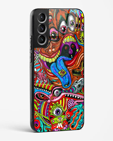 Psychedelic Monster Art Glass Case Phone Cover-(Samsung)