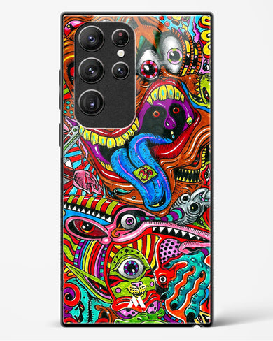 Psychedelic Monster Art Glass Case Phone Cover-(Samsung)