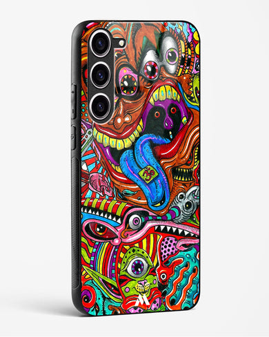 Psychedelic Monster Art Glass Case Phone Cover (Samsung)