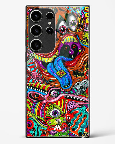 Psychedelic Monster Art Glass Case Phone Cover-(Samsung)