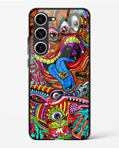 Psychedelic Monster Art Glass Case Phone Cover (Samsung)
