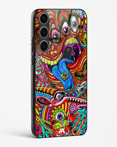 Psychedelic Monster Art Glass Case Phone Cover-(Samsung)