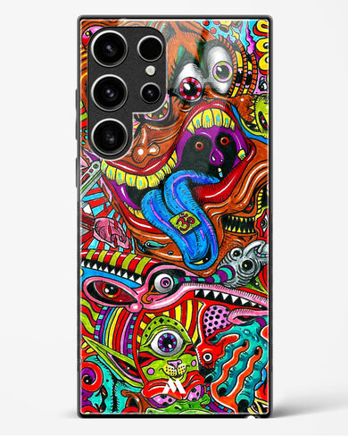 Psychedelic Monster Art Glass Case Phone Cover (Samsung)