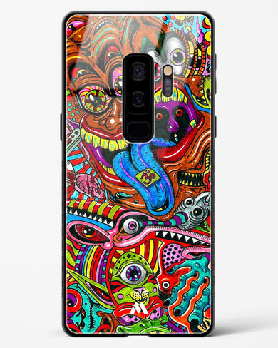 Psychedelic Monster Art Glass Case Phone Cover-(Samsung)