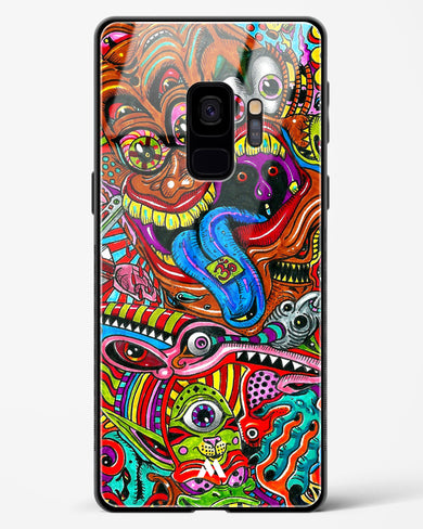 Psychedelic Monster Art Glass Case Phone Cover-(Samsung)