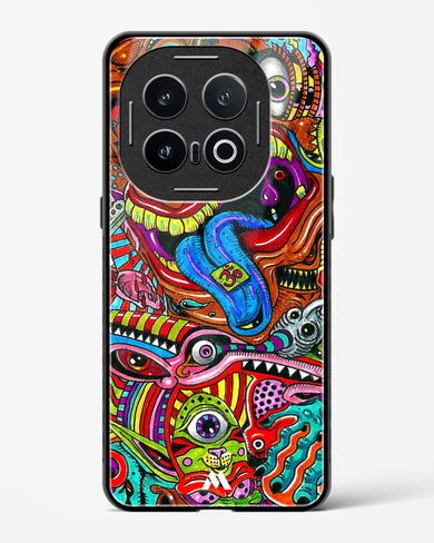 Psychedelic Monster Art Glass Case Phone Cover (Vivo)