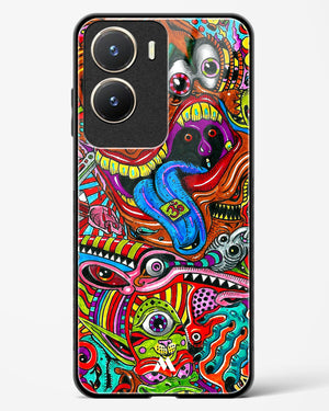 Psychedelic Monster Art Glass Case Phone Cover (Vivo)