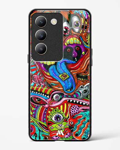 Psychedelic Monster Art Glass Case Phone Cover (Vivo)