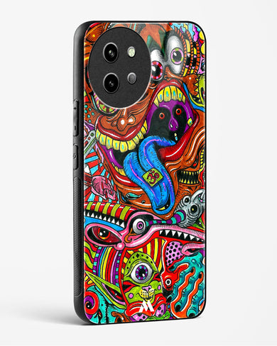Psychedelic Monster Art Glass Case Phone Cover (Vivo)