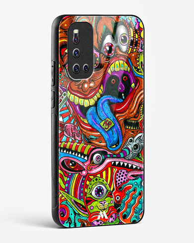 Psychedelic Monster Art Glass Case Phone Cover (Vivo)