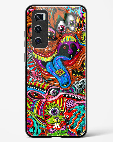 Psychedelic Monster Art Glass Case Phone Cover (Vivo)