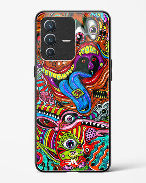 Psychedelic Monster Art Glass Case Phone Cover (Vivo)