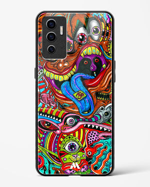 Psychedelic Monster Art Glass Case Phone Cover-(Vivo)