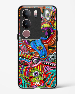 Psychedelic Monster Art Glass Case Phone Cover (Vivo)