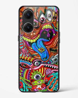 Psychedelic Monster Art Glass Case Phone Cover (Vivo)