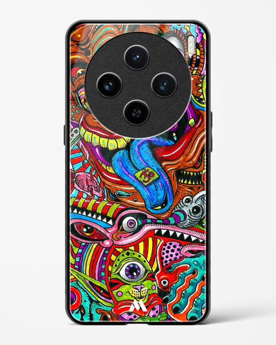 Psychedelic Monster Art Glass Case Phone Cover (Vivo)