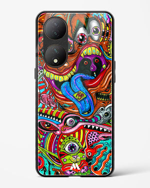 Psychedelic Monster Art Glass Case Phone Cover (Vivo)