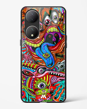Psychedelic Monster Art Glass Case Phone Cover (Vivo)