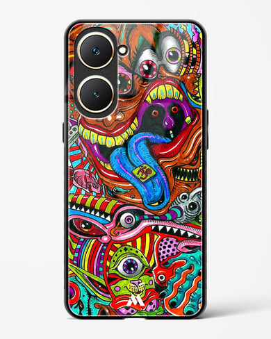 Psychedelic Monster Art Glass Case Phone Cover (Vivo)