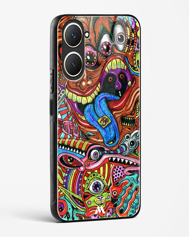 Psychedelic Monster Art Glass Case Phone Cover (Vivo)