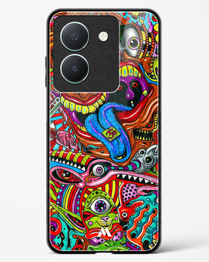 Psychedelic Monster Art Glass Case Phone Cover-(Vivo)