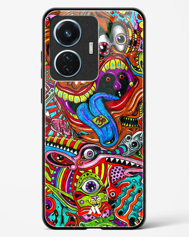 Psychedelic Monster Art Glass Case Phone Cover (Vivo)
