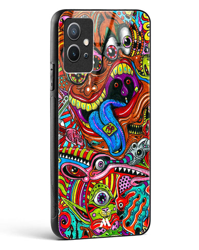 Psychedelic Monster Art Glass Case Phone Cover-(Vivo)