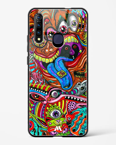 Psychedelic Monster Art Glass Case Phone Cover (Vivo)